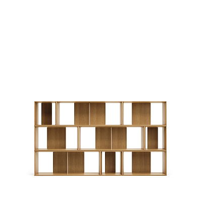 Комплект из 9 модульных полок La Forma Litto шпон дуба 202 x 114 см 162193