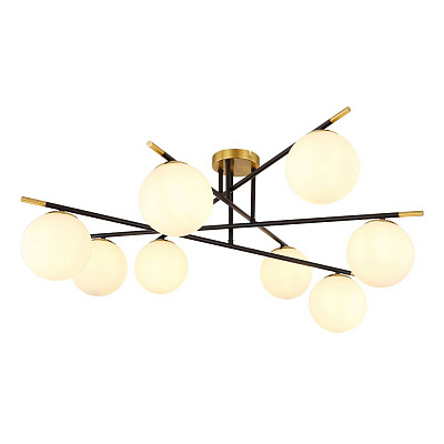 Люстра на штанге ARTE LAMP ALCOR A2224PL-8BK