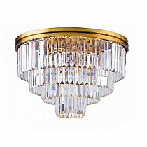 Люстра Delight Collection 1920s Odeon 9513C/600R gold/clear