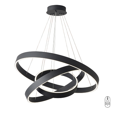 Люстра Crystal Lux TRON SP158W LED BLACK