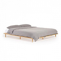 Двуспальная кровать из массива ясеня La Forma Anielle 160 x 200 см