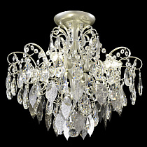 Люстра Crystal Lux ESMIRALDA PL4 SILVER