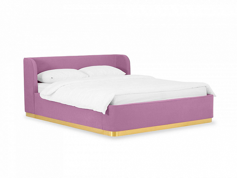 Кровать 160х200 с подъемным механизмом OgogoHome Vibe розовый 748483