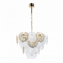Подвесная люстра Arte Lamp KAPRI золото, прозрачный A4078LM-12GO
