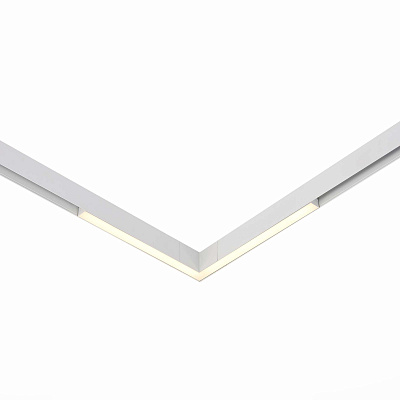 Магнитн. трек. св-к белый LED 1*15W 3000K 950Lm Ra>80 120° IP20 L305xW305xH25 St Luce SKYLINE / СКАЙЛАЙН 48 ST800.536.15