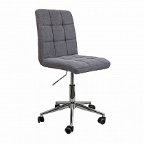 Кресло для персонала FIJI серый JH09-07 хром