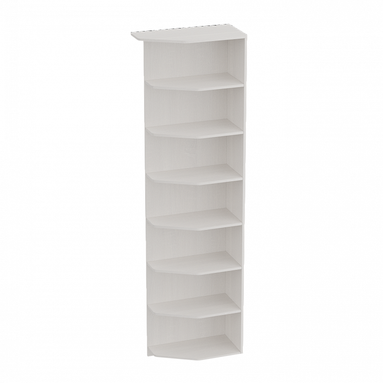 Стеллаж приставка Элана Бодега белая