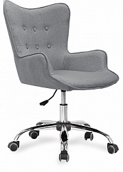 Кресло компьютерное BELLA 55101 ткань серый