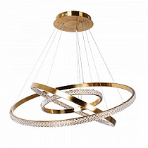 Светодиодная люстра Arte Lamp ORIONE коричневый, прозрачный A2182SP-160PB