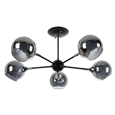 Люстра на штанге Arte Lamp LAGOS A2708PL-5BK