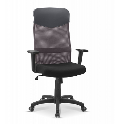 Кресло для руководителя Юнитекс Сити 630*600 S/1DN/B01/CN1114/tw01 черная CN1114 / Черная TW01