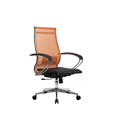 Кресло компьютерное МЕТТА B 2m 9 / К131 Ch Оранжевый