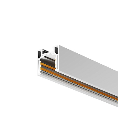 Шинопровод 2м Exility низкопрофильный накладной, белый Maytoni Busbar trunkings Exility TRXMN034-412W